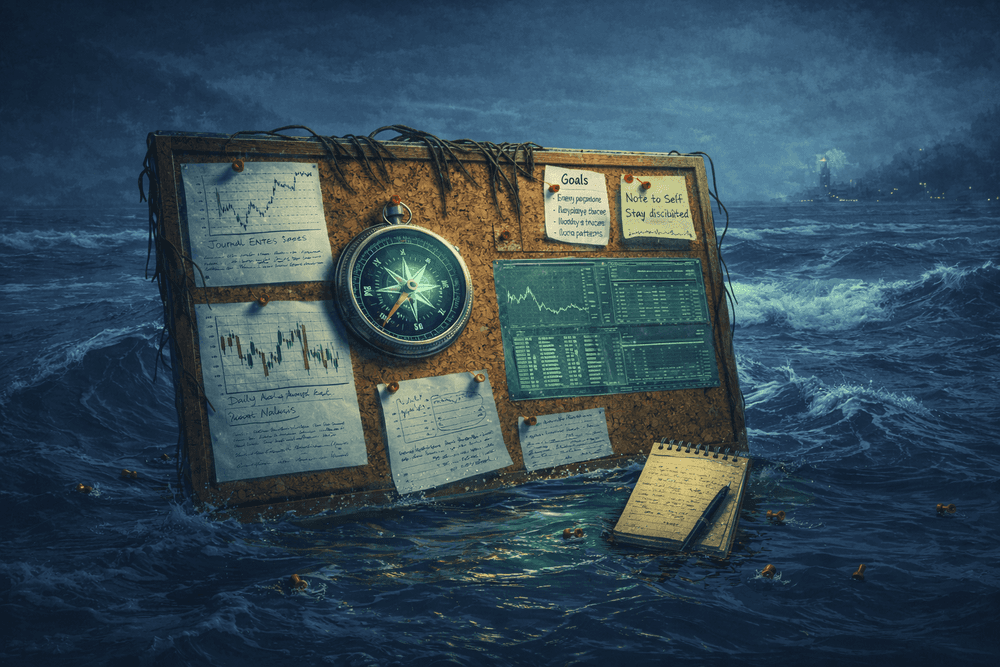 Tradesea Compass: Why Journaling & Analysis Are Your Edge